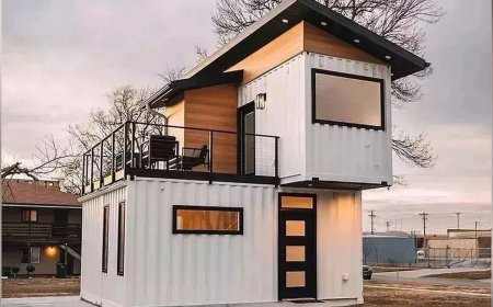 این خانه رویایی فقط با ۲ کانتینر ساخته شده است!