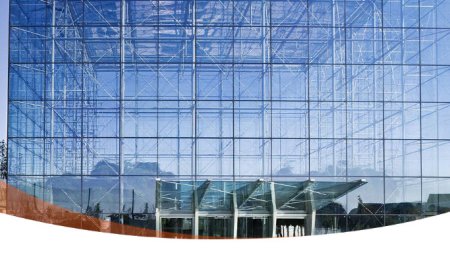 نمای اسپایدر شیشه ای