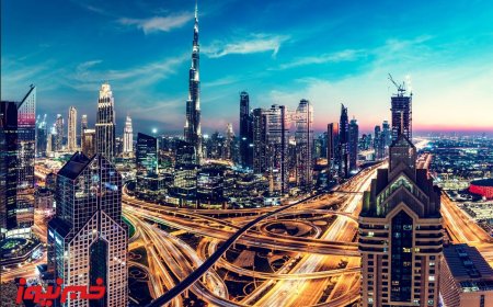 دبی لقب زیباترین شهر جهان در شب را از آن خود کرد