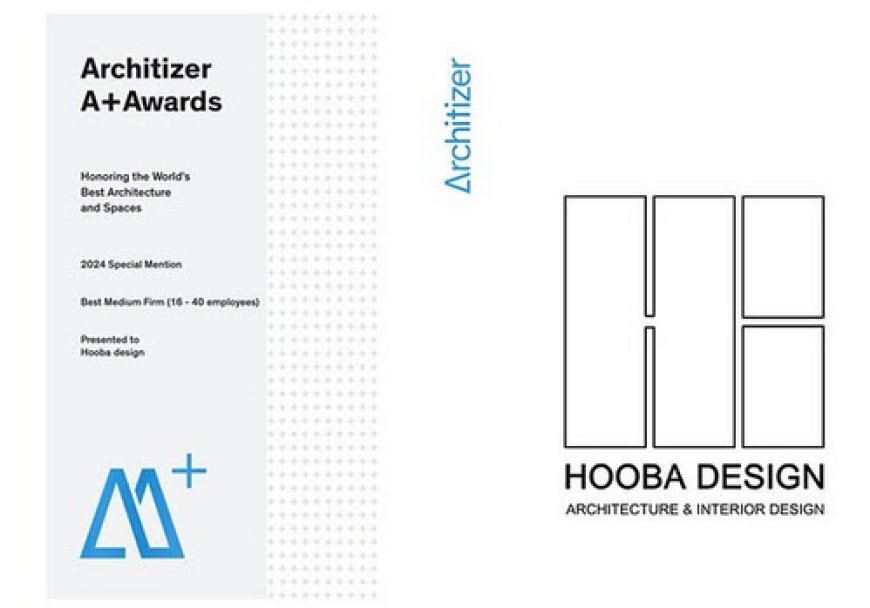 هوبا طرح در مسابقه ی بین المللی آرکیتایزر سال 2024 میلادی و در بخش بهترین دفاتر معماری جهان با مقیاس متوسط عنوان "تقدیر ویژه" را کسب کرد