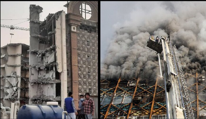 تهران در آستانه فاجعه‌ای دیگر: ۱۲۰۰ ساختمان مستعد حریق