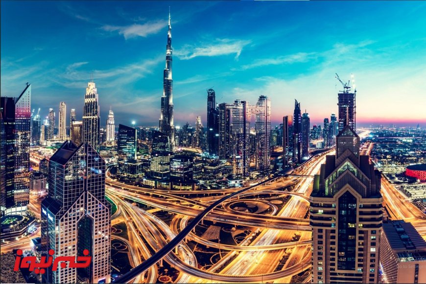 دبی لقب زیباترین شهر جهان در شب را از آن خود کرد