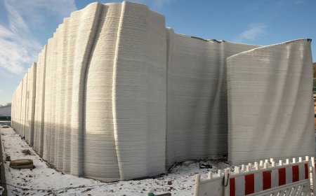 خانه موج؛ یکی از بزرگترین ساختمان های اروپا فقط در 140 ساعت ساخته شد!