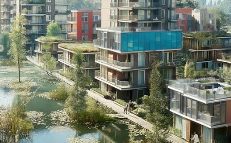 "چه می شود : هلند 2100":راهکار معماران هلندی ام وی آردیوی در پاسخ به چالش ها و خطرات ناشی از تغییرات اقلیمی