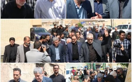 بازدید استاندار فارس از بافت قدیمی شهرک سعدی