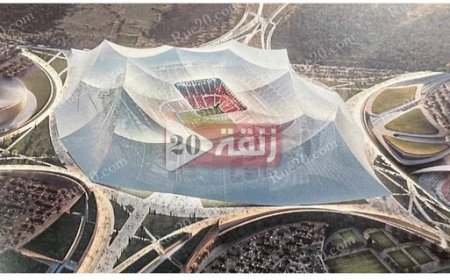 اولین تصاویر از بزرگ ترین استادیوم فوتبال جهان (با ظرفیت 115 هزار نفر ) که در مراکش ساخته خواهد شد ،منتشر شد !