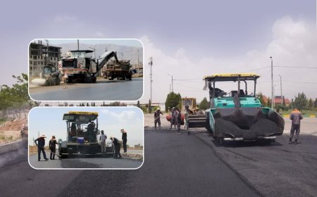 تداوم نهضت آسفالت با اولویت مناطق کمبرخوردار شیراز