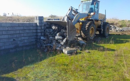 ‌ تخریب ۳۵ فقره ساخت و ساز غیرمجاز در بیضا