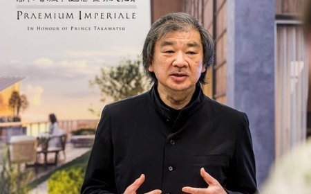 شیگروبان ، معمار ژاپنی به عنوان برنده جایزه پرمیوم ایمپریاله در سال 2024 انتخاب شد !