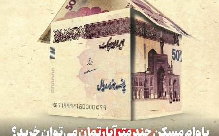 با وام مسکن چند متر آپارتمان میتوان خرید؟