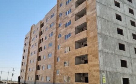 نخستین آپارتمان نمونه نهضت ملی مسکن شهر جدید گلبهار آماده شد
