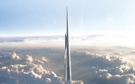 ساخت بلندترین آسمان خراش جهان به ارتفاع یک کیلومتر در شهر جده از سرگرفته شد