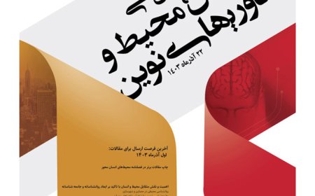 فراخوان ارسال مقالات نخستین همایش ملی «انسان، محیط و فناوری های نوین»