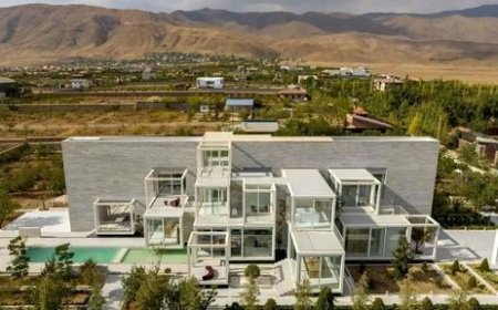 معماری استثنایی یک ویلا در دماوند که یکی از بهترین خانههای ایران شد