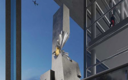 نگاهی به رتبه سوم مسابقه طراحی المان CIP فرودگاه امام خمینی