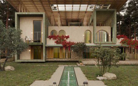 کانسپت خانه‌ی بهار