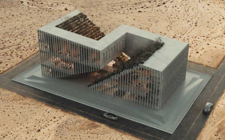 کانسپت ساختمان دفتر مرکزی منطقه ویژه اقتصادی ری