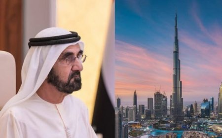 محمد بن راشد آل مکتوم ،حاکم دبی،طرح جامع افزودن 6500کیلومتر مسیر پیاده روی به این شهر را تایید کرد!