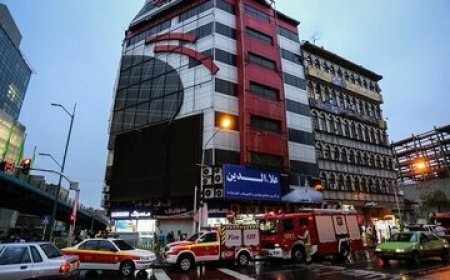قراردادن سازه نیوجرسی جلوی مرکز خرید معروف تهران