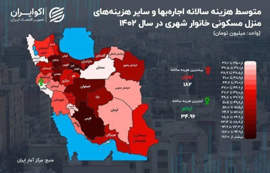 سهم عجیب اجاره در سبد خانوار تهرانی؛ ۱۸۲ میلیون!