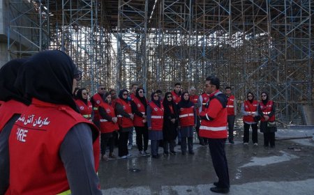 استقبال آتشنشانان داوطلب از روند عملیات اجرایی پروژههای در حال احداث کلانشهر شیراز