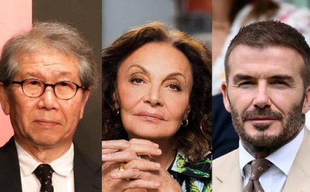 رایکن یاماموتو،دیوید بکام و دایان فون فورستنبرگ:برندگان جایزه کریستال مجمع جهانی اقتصاد در سال 2025میلادی