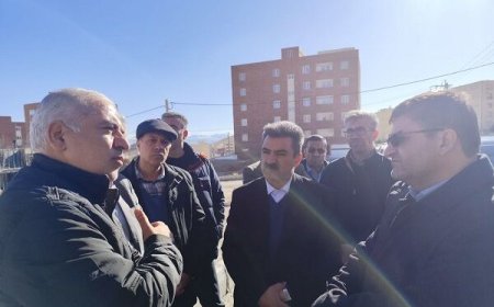 اولین بازدید استاندار چهارمحال و بختیاری از مسکن ملی شهرکرد