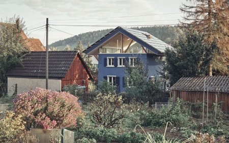 این خانه در سوئیس، زیباترین زیرشیروانی جهان را دارد