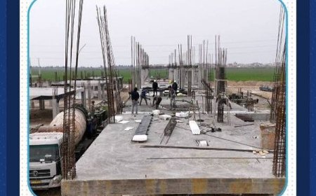 آخرین پیشرفت پروژه ۵۷۶ واحدی نهضت ملی مسکن سایت یولاف بندر ترکمن در ۲۸ بهمن ماه