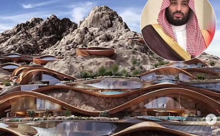 عربستان سعودی در حال ساخت یک پیست اسکی به ارزش 500 میلیارد دلار در کوههای نیوم است