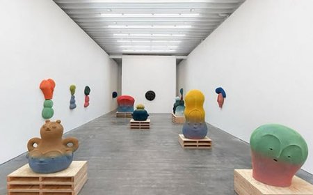 نمایشگاه ماسک های سرامیکی  ان ایوامورا در نیویورک