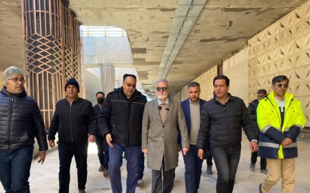 در بازدید سرزده مدیریت شهری کلانشهر شیراز از ابرپروژه زیر گذر گویم
