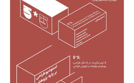نشست با عنوان «معرفی استودیو ۵*۵؛ ارائهای از پروژههای دوره قبل»