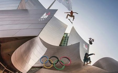 تالارکنسرت والت دیزنی اثرفرانک گری به یک مگارمپ برای برگزاری مسابقات اسکیت برد در المپیک سال 2028 تبدیل می شود!