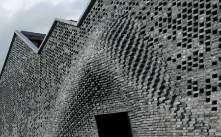 آجرچینی نمای موجدار، توسط رُبات هوشمند!