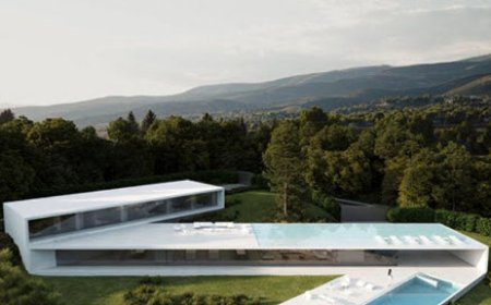 معماری خاص یک ویلای «مورّب» اسپانیایی