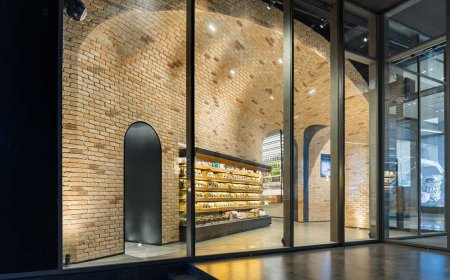 بررسی خلاقانه طراحی فروشگاه انبار پنیر: فضایی برای لذت از طعمها