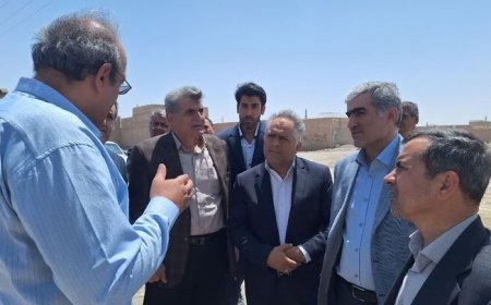بازدید رئیس هیأت عامل صندوق ملی مسکن از پروژههای نهضت ملی مسکن زابل