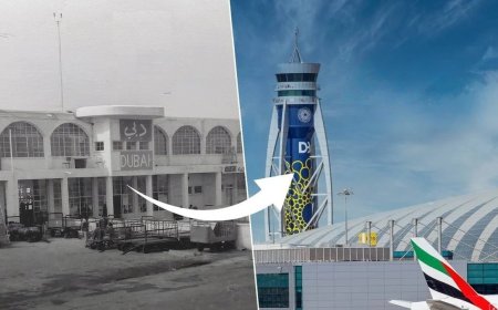 فرودگاه دبی؛ از جاده خاکی تا دومین فرودگاه جهان/ داستانِ چه بود و چه شد