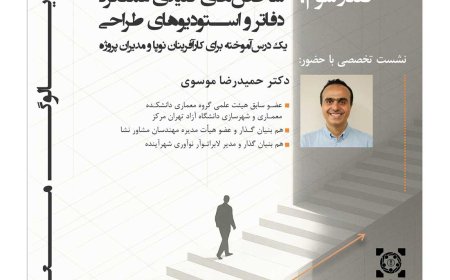نشست با عنوان «شاخصهای کلیدی عملکرد دفاتر و استودیوهای طراحی»