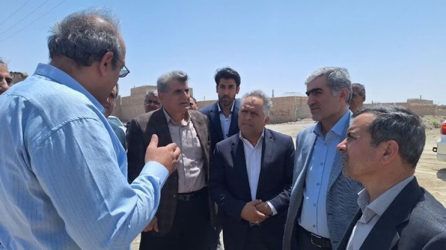 بازدید رئیس هیأت عامل صندوق ملی مسکن از پروژههای نهضت ملی مسکن زابل