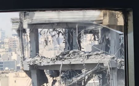 نمایی از میزان تخریب منزل علی شمخانی در جریان حمله اسراییل