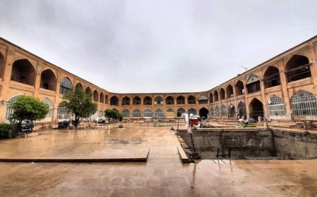 مرمت سرای گمرک بازار وکیل شیراز به پایان رسید