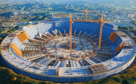 چین مخفیانه در حال ساخت یک اَبَرپایگاه زیرزمینی نظامی است