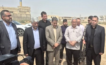 عملیات زیرسازی و روکش آسفالت معابر سایت ۱۱۲ هکتاری سوسنگرد آغاز شد