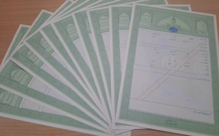 اراضی سد درودزن سنددار شدند