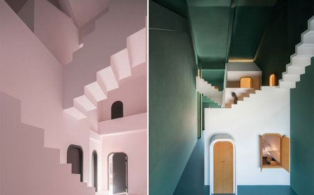 طراحی هتل رویایی مارپیچ با تاثیر از آثار موریس اَشِر