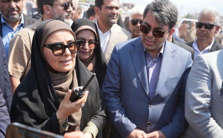 آغاز عملیات اجرایی آماده سازی اراضی طرح نهضت ملی مسکن و جوانی جمعیت شهر جیرفت در سایت ۱۷۸ هکتاری