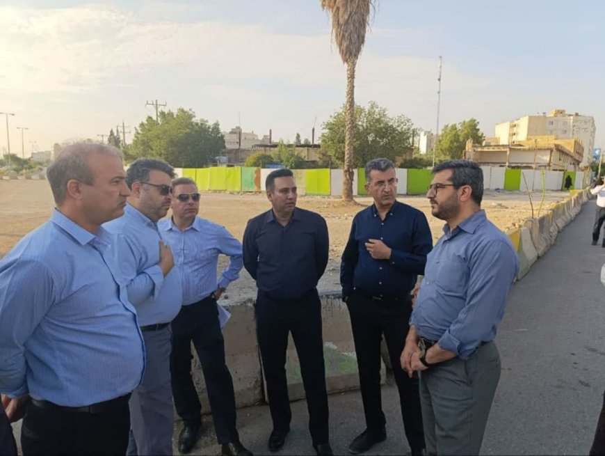 بازدید میدانی سرپرست معاونت حمل‌ونقل شهرداری شیراز از پروژه‌های کلیدی ترافیکی مناطق ۴ و ۹