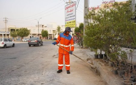کارگران شهرداری کنگان ساعات کاری خودشان را در تابستان تعیین می‌کنند